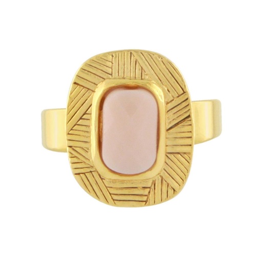 Кольцо TARATATA, Joyeuse, разъемное, со стеклянной бусиной, TT-H24-11419-201 белый фото 2