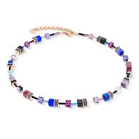 Колье Coeur de Lion Purple-Blue, 2838/10-0807