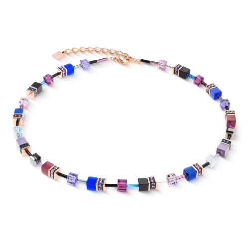 Колье Coeur de Lion Purple-Blue, 2838/10-0807