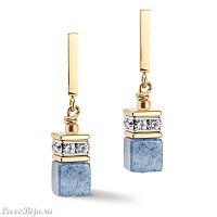 Пусеты Coeur de Lion Light Blue, *4605/21-0720