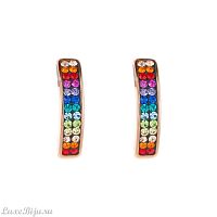 Пусеты Coeur de Lion Multicolour 0214/21-1500