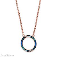 Колье Coeur de Lion Blue-Turquoise 4957/10-0706