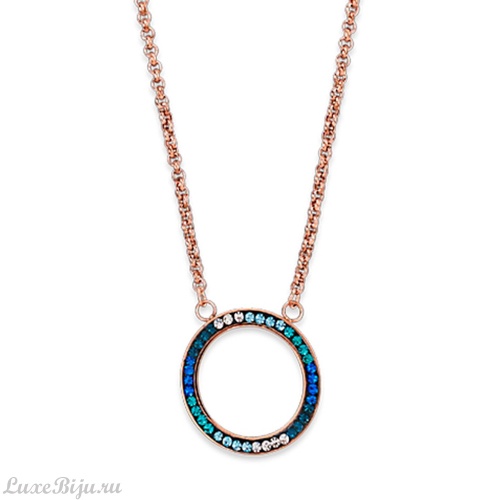 Колье Coeur de Lion Blue-Turquoise 4957/10-0706