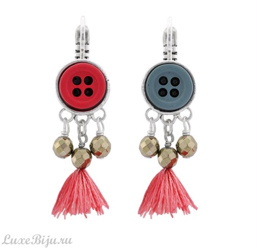 Серьги  TARATATA Cousu-Main TT-H19-07744-10M