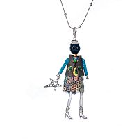 Подвеска Miamelie, кукла Ноелла, MiA-2504-CL7660 серебристый