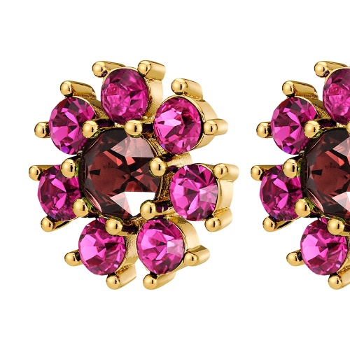 Серьги Dyrberg Kern AUDE SG PINK /WINE, 450099 фото 3