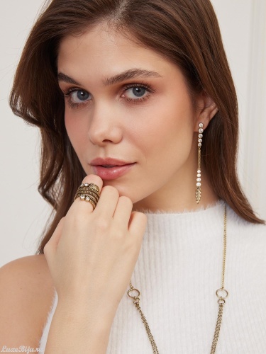 Кольцо Fiore di Firenze AN6364 CRYSTAL 17-18,5 фото 5