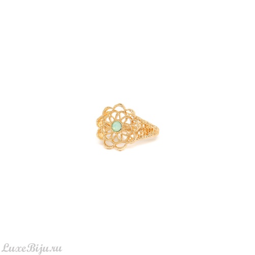 Кольцо Franck Herval, Cassiopee, с кристаллом Swarovski, FH23.2-19-63363 золотистый