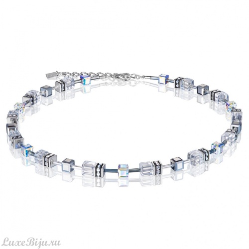 Колье Coeur de Lion Crystal Silver 4015/10-1817