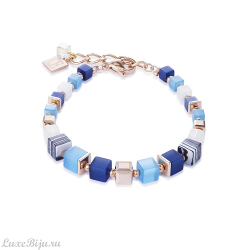 Браслет Coeur de Lion Blue-Turquoise 4963/30-0706