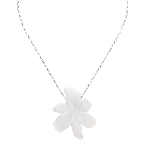 Колье Nature Bijoux, Lis Blanc, с подвеской из перламутра, NB26.1-15-43820 белый фото 2