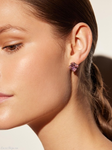 Серьги пусеты Fiore di Firenze OR1606 ROSA PICCOLO фото 2
