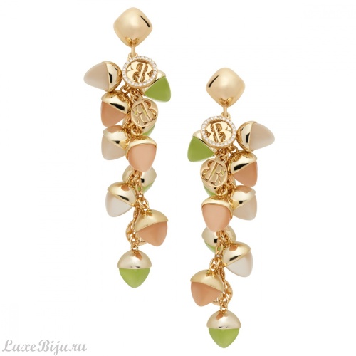 Серьги Boccadamo Caleida Green-Brown XOR534DV G/BR/G