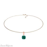 Колье Qudo Firenze emerald, 400095.1 G/RG