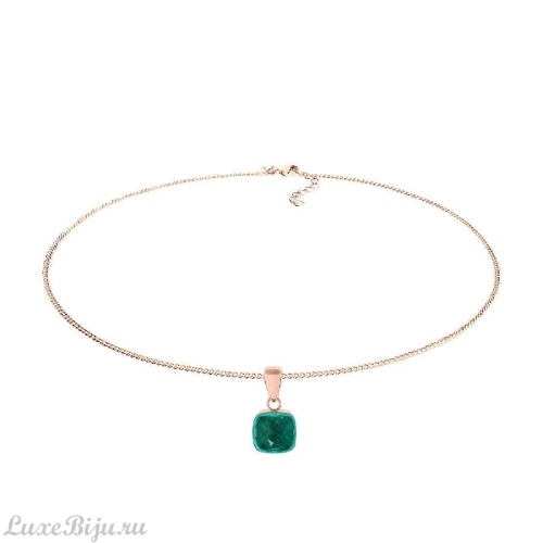 Колье Qudo Firenze emerald, 400095.1 G/RG