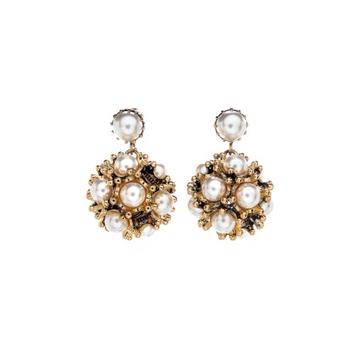 Серьги Celeste G, с жемчугом, CS26.1-2176 белый