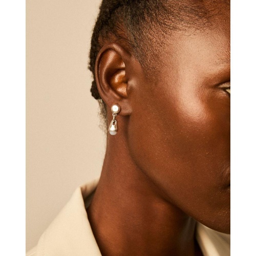 Серьги VIDDA, Hera, с агатом, VD25.1-02224208 черный фото 2