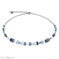 Колье Coeur de Lion Blue-aqua 4910/10-0737