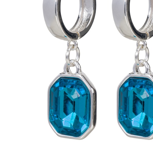 Серьги Fiore Luna Aquamarine, LE6117 S фото 3