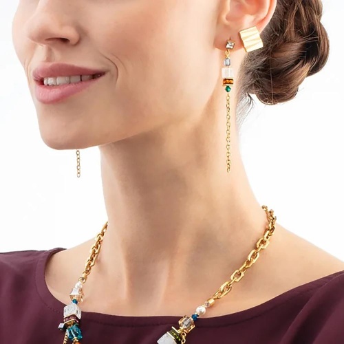 Серьги Coeur de Lion Multicolour Gold, 3020/21-1516 фото 4