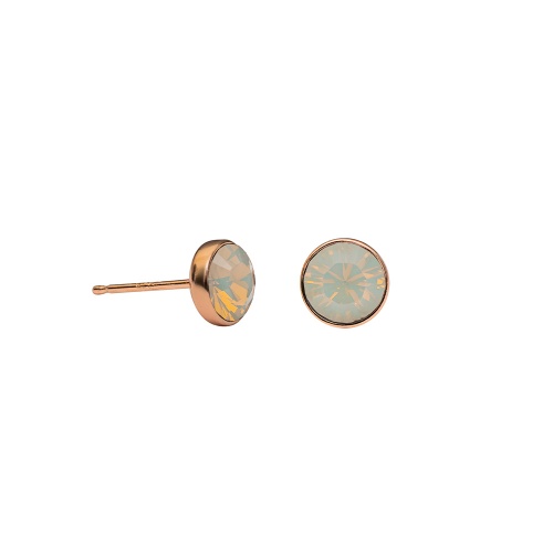 Пусеты Fiore Luna Light Grey Opal, SWE297 LGO RG