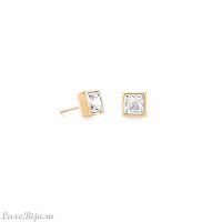 Пусеты Coeur de Lion Crystal-Gold 0500/21-1816