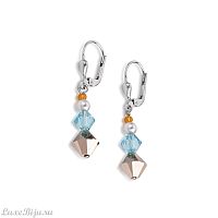 Серьги Coeur de Lion Multicolour Pastel 4873/20-1522