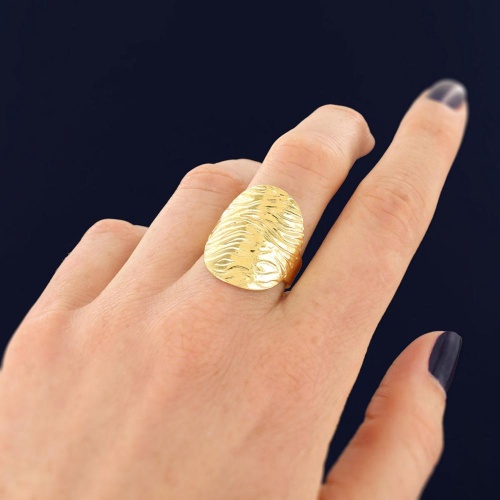 Кольцо TARATATA, Instinct, разъемное, металл, TT-H25-10427-20D золотистый фото 3