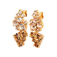 Серьги Dyrberg Kern MARIGOLD SG GOLDEN  480047, 480047