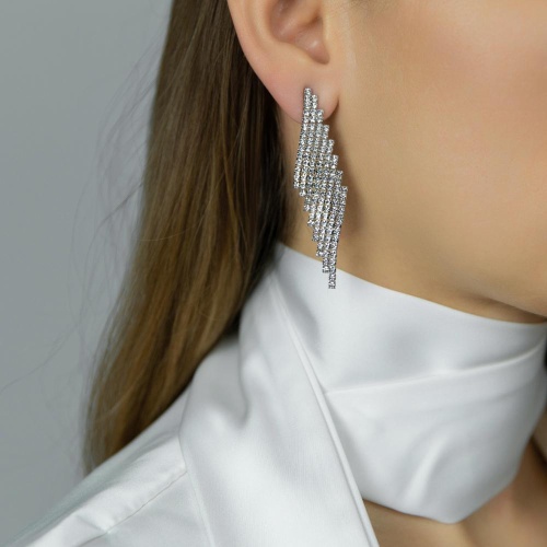 Серьги Moon Paris, Bohemia, с кристаллами, MB-26.01-025 хрустальный фото 2