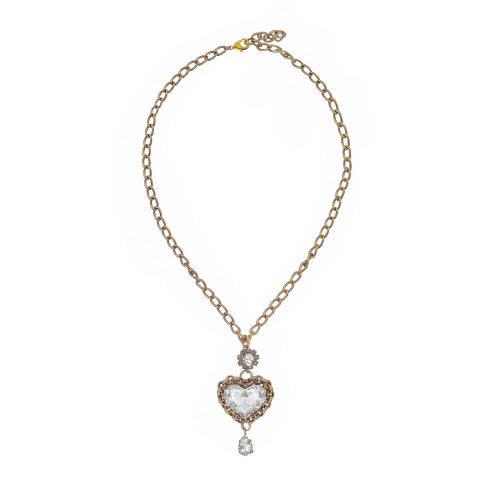 Колье Celeste G, с кристаллами Swarovski и фианитами, CS26.1-2237 хрустальный