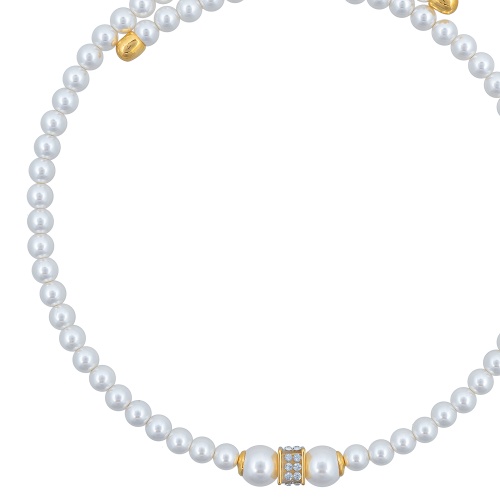 Колье Fiore Luna Cube Crystal, B2409PE-N01.2 BW/G фото 3