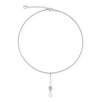 Колье Coeur de Lion White-Silver, 1137/10-1417