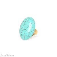 Кольцо Nature Bijoux, Lhassa, разъемное, с говлитом, NB24.1-19-25125 голубой