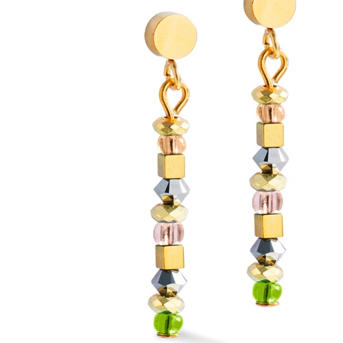 Серьги Coeur de Lion Brown-Olive, 4359/21-1109 фото 2