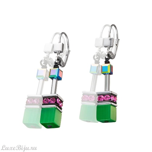 Серьги Coeur de Lion Multicolour Pastel 2838/20-1537 фото 2