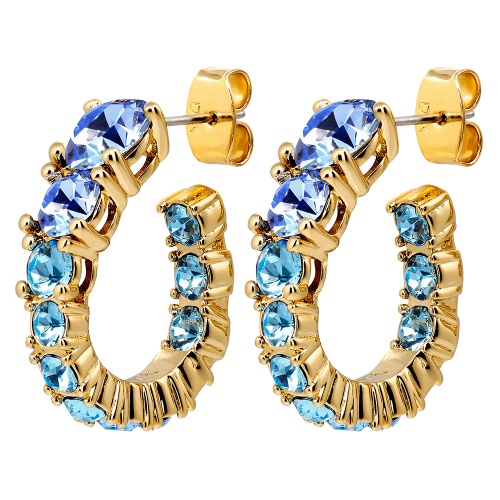 Серьги Dyrberg Kern KOLOS SG AQUA, 480026 фото 4