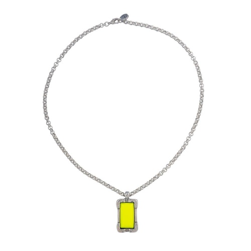 Колье Tra-la-ra, Neon, cо смолой, TLR24-236P202 желтый