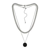 Колье Fiore Luna Onyx, B2105NM-N01.1 BW/S