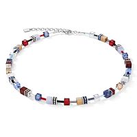 Колье Coeur de Lion Blue-Red, 4905/10-0703
