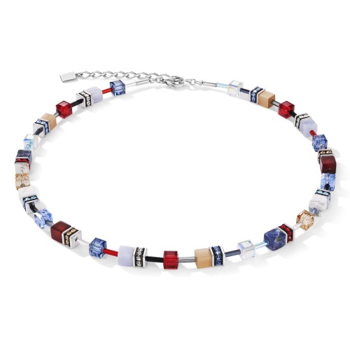 Колье Coeur de Lion Blue-Red, 4905/10-0703