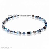 Колье Coeur de Lion Blue-Aqua 2838/10-0737