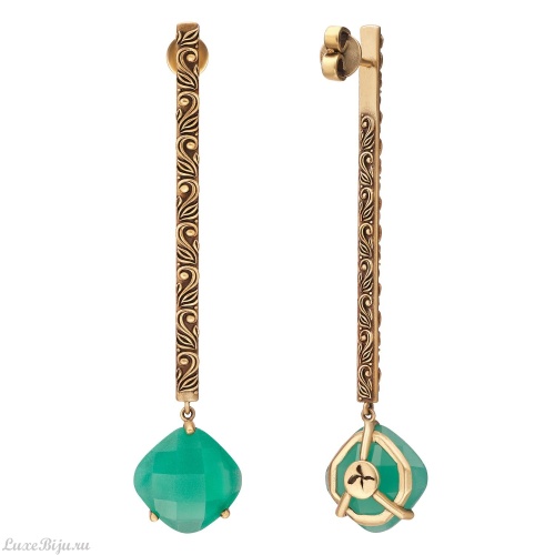 Серьги Fiore di Firenze OR1603 CRISOPRASIO фото 14