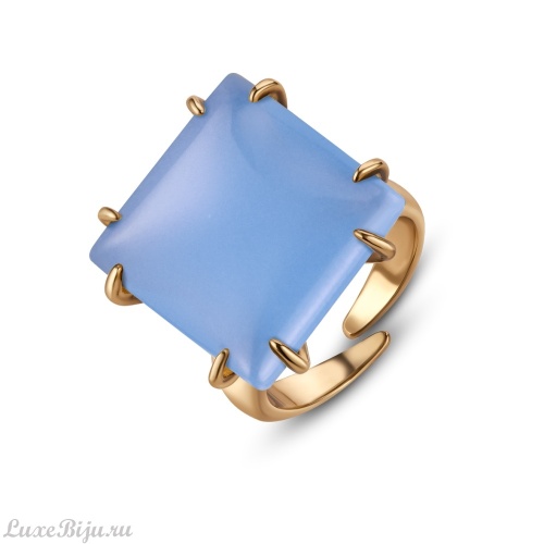 Кольцо Fiore di Firenze AN0410 BLU PASTELLO
