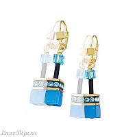 Серьги Coeur de Lion Multicolour Rainbow Gold, 2838/20-1573