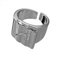 Кольцо Moon Paris, Poem, разъемное, фактурное, MP-23.04-007 серебристый