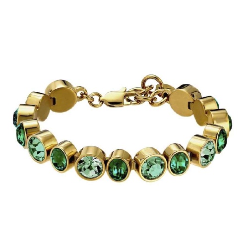 Браслет Dyrberg Kern ELAINE SG EMERALD GREEN MIX, 450160