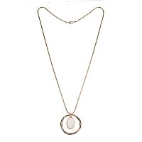 Колье Fiore Luna LIGHT ROSE OPAL, LN5138 R/G