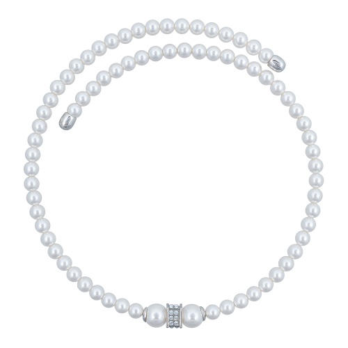 Колье Fiore Luna Cube Crystal, B2409PE-N01.1 BW/S