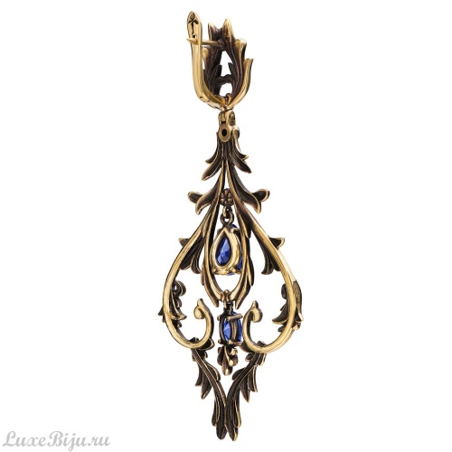 Серьги Fiore di Firenze OR1540 TANZANITE фото 4